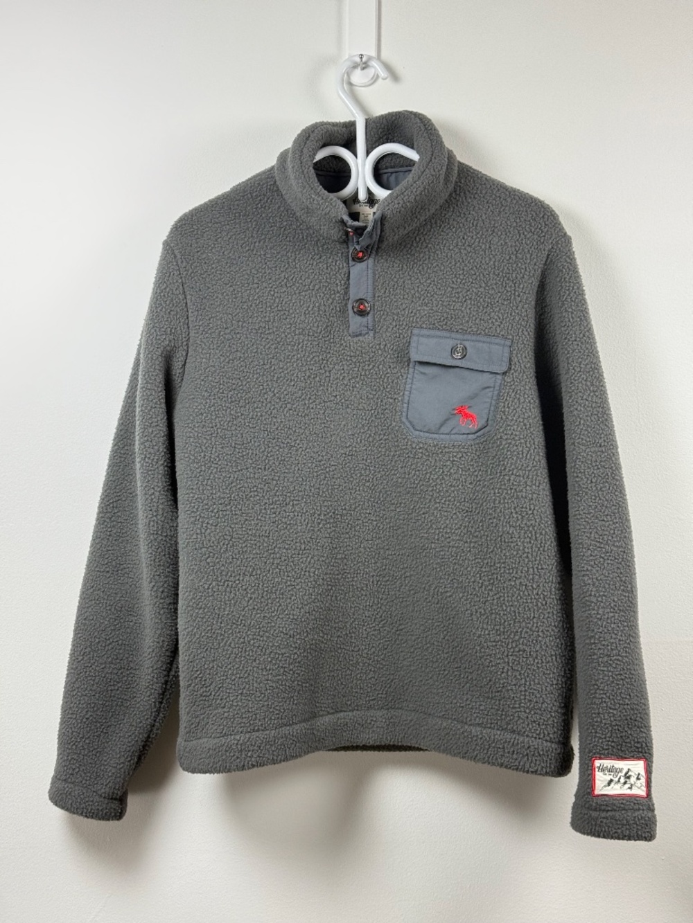 Hatley Heritage sherpa fleece sweatshirt size Small